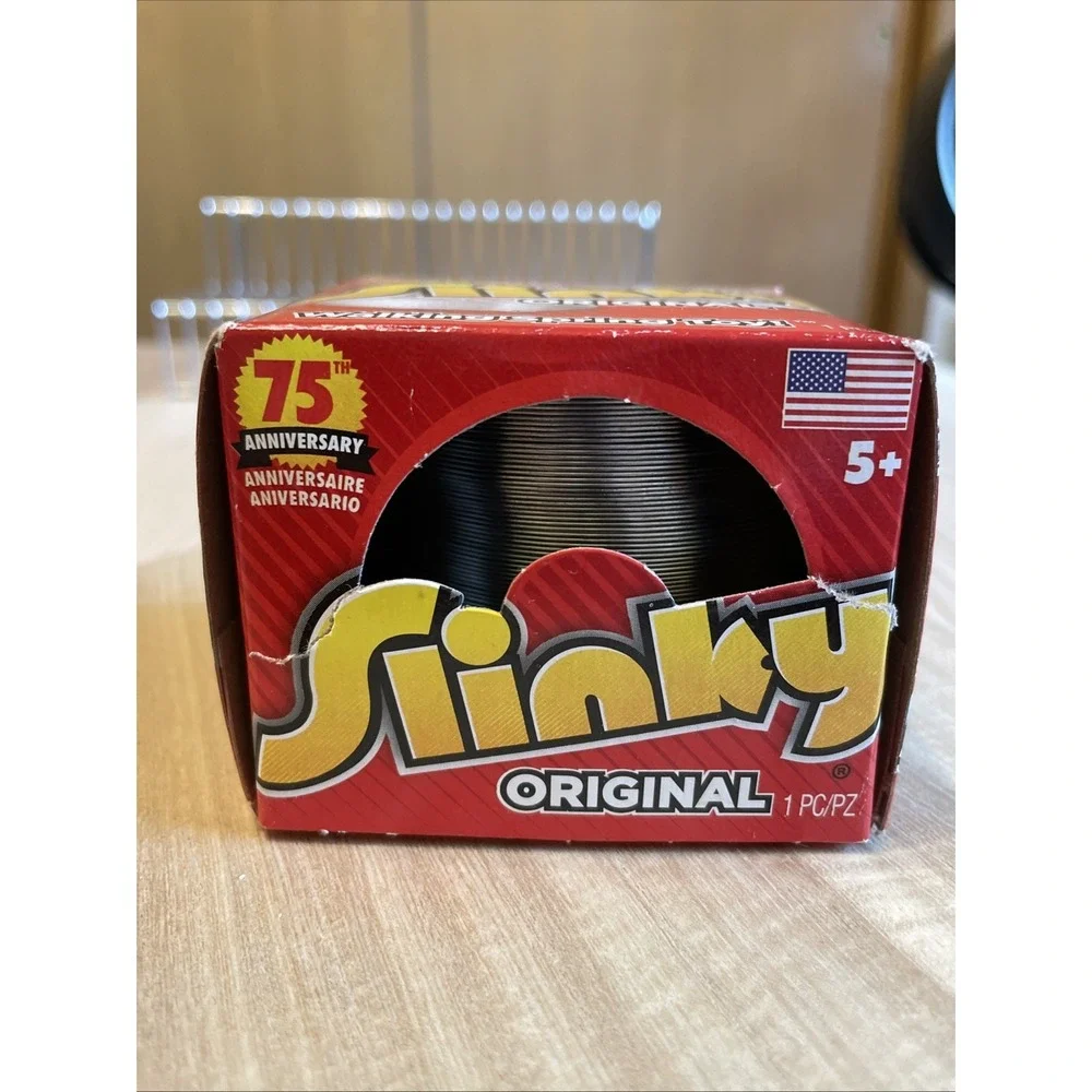 Just Play The Original Slinky Walking Spring Toy 75th‎ Anniversary Made Of Metal
